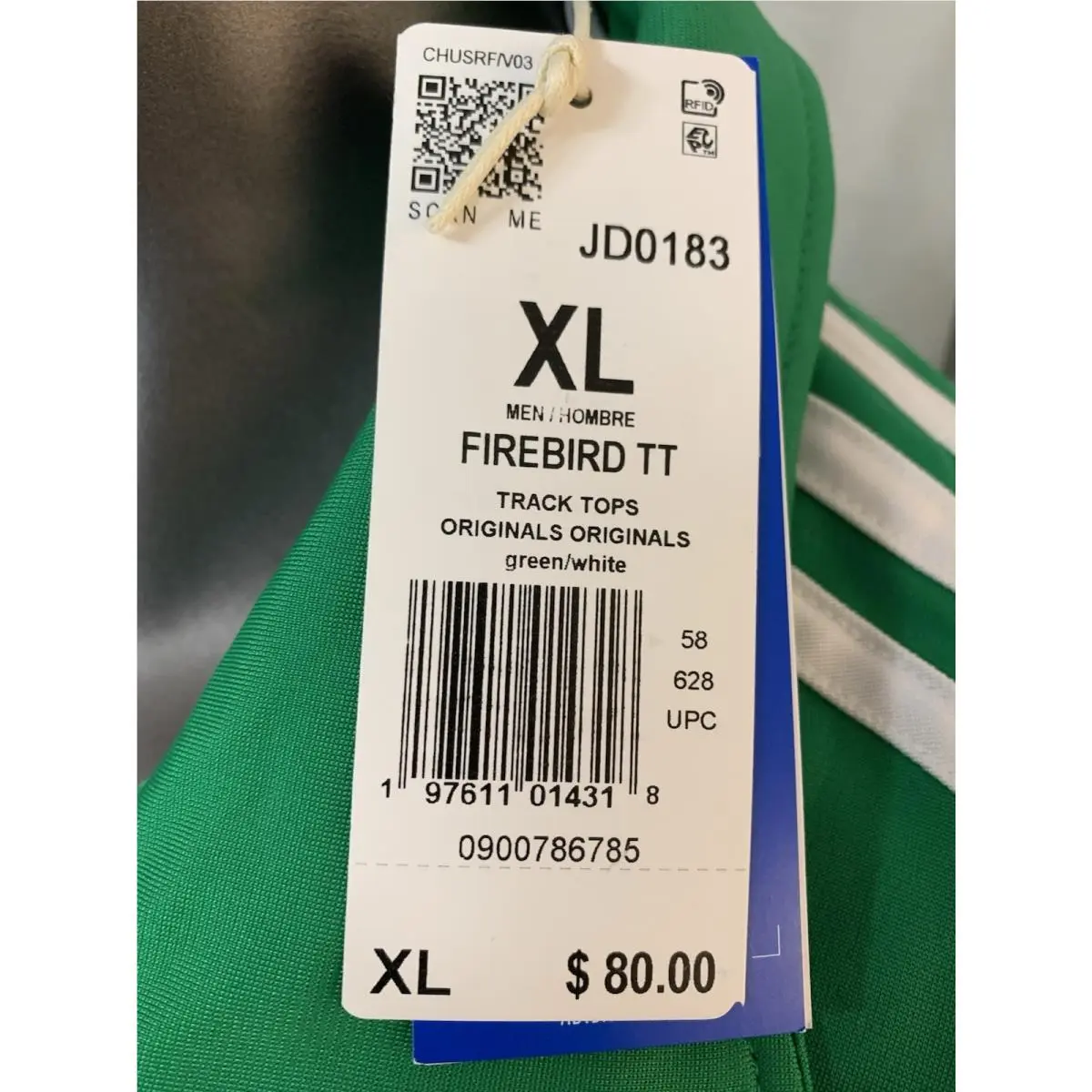 Adidas clothing - Green (UPC: 0196466606181) 1