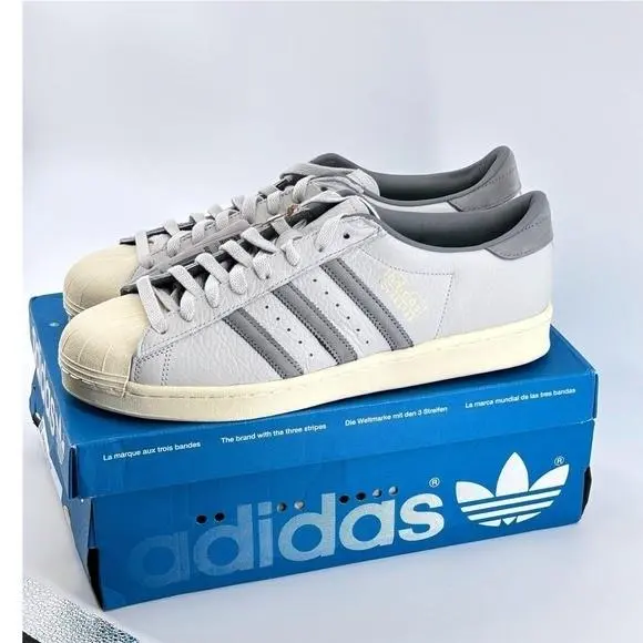 Adidas shoes - Adidas Superstar IH8660 - Superstar - Gray 2