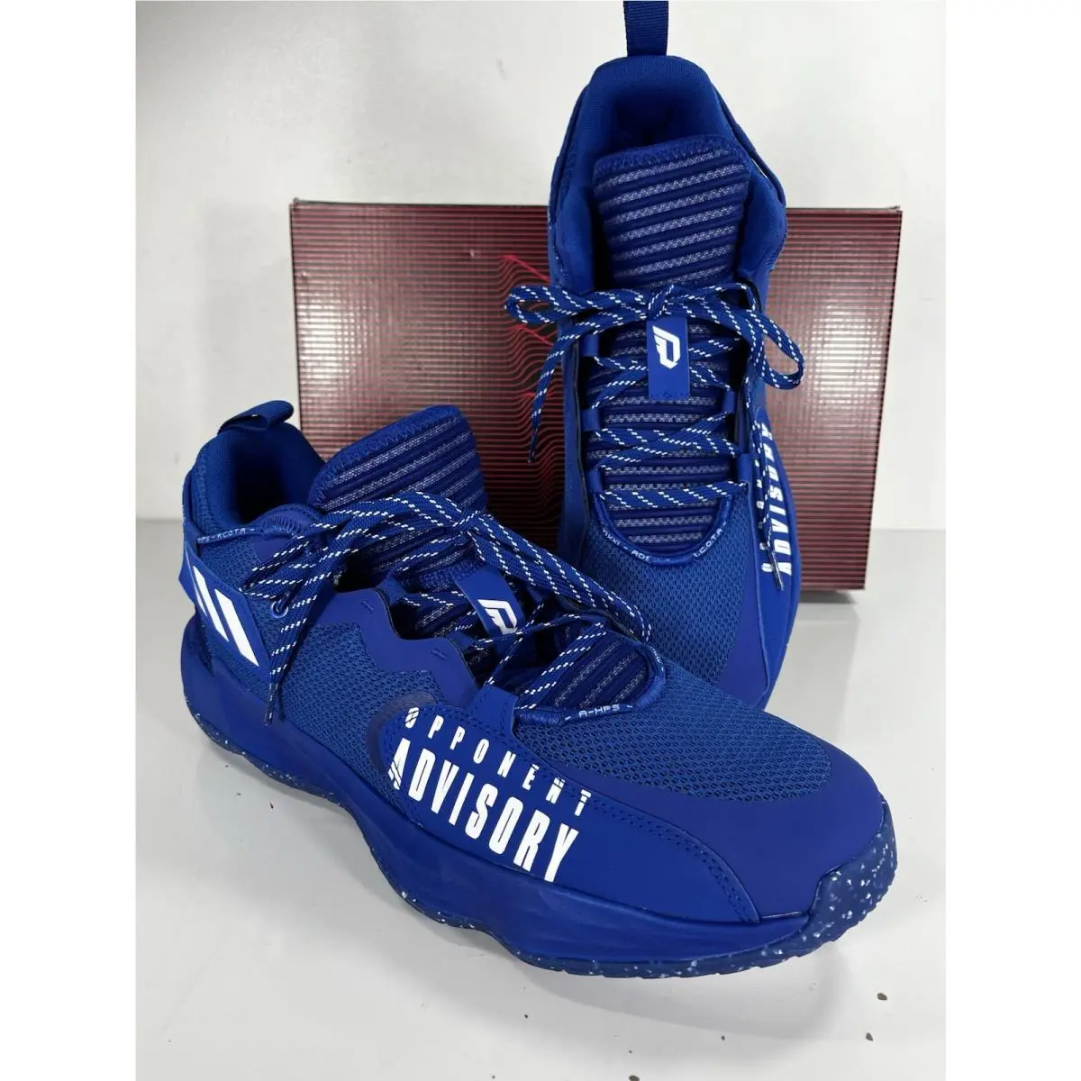 GW7898 Mens  SM Dame 7 Extply Size 14 Royal Blue by Adidas