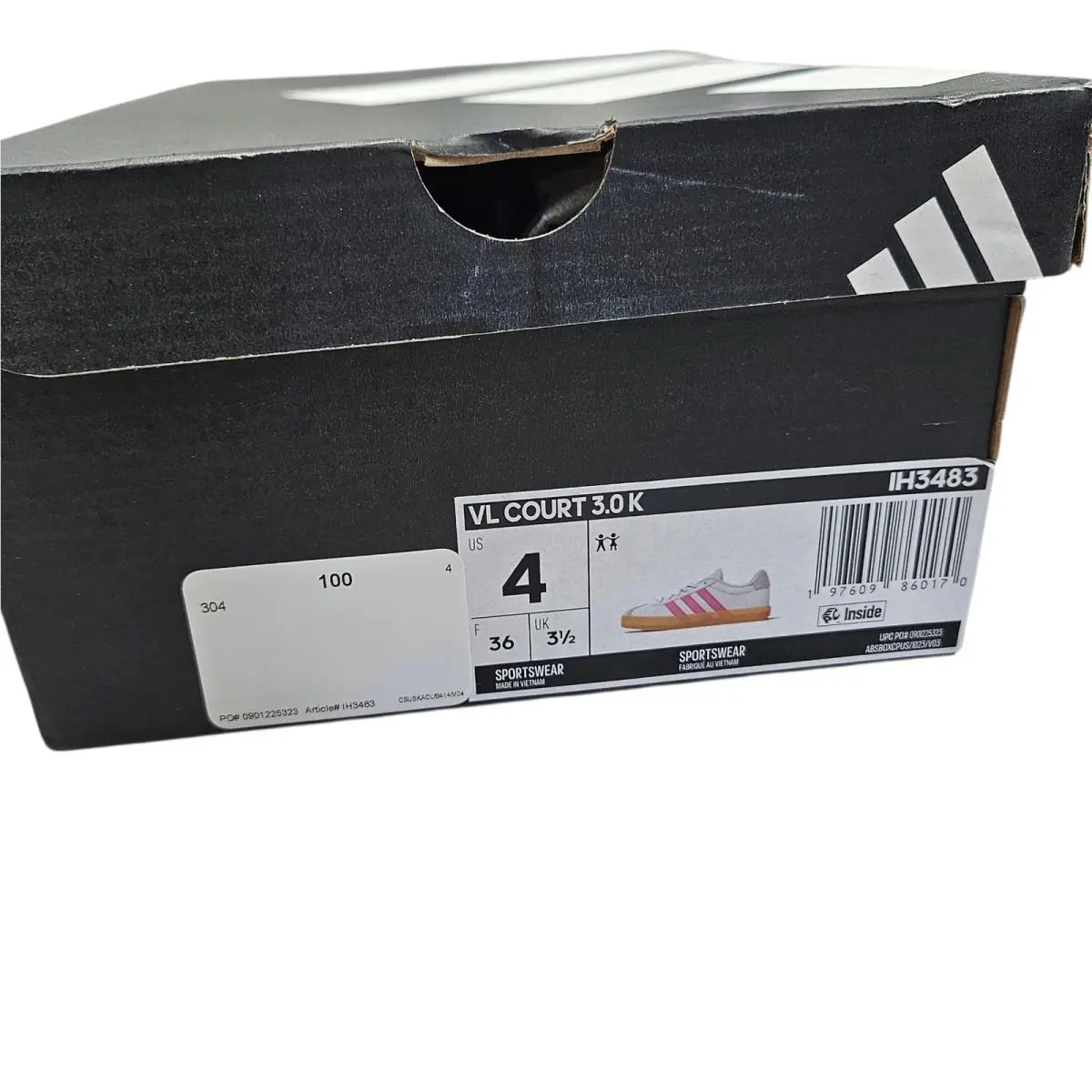 Adidas shoes - VL Court 3.0 K - Court - White 6