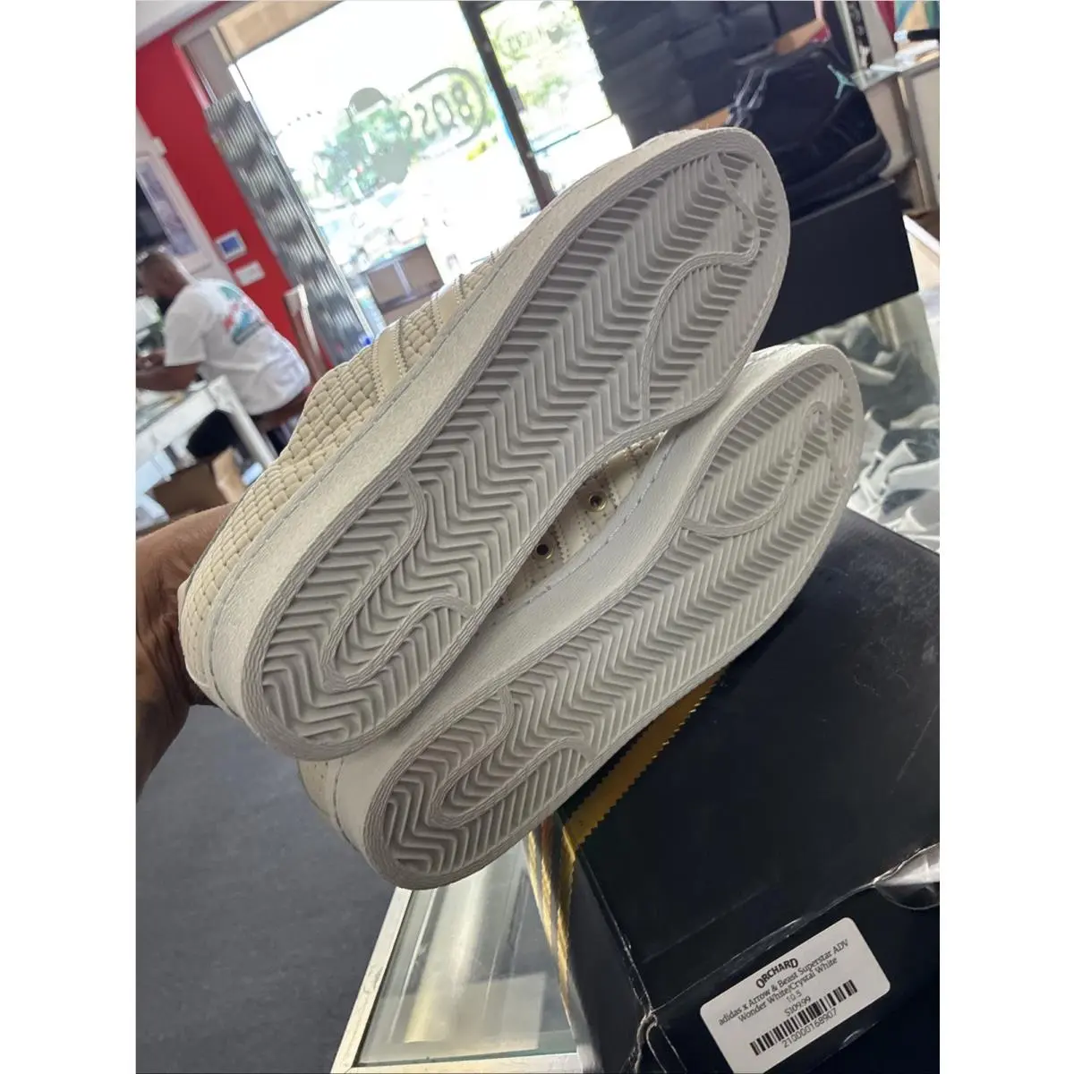 Adidas shoes - adidas Superstar - Superstar - JS2593 - Wonder White / Wonder White / Crystal White 10