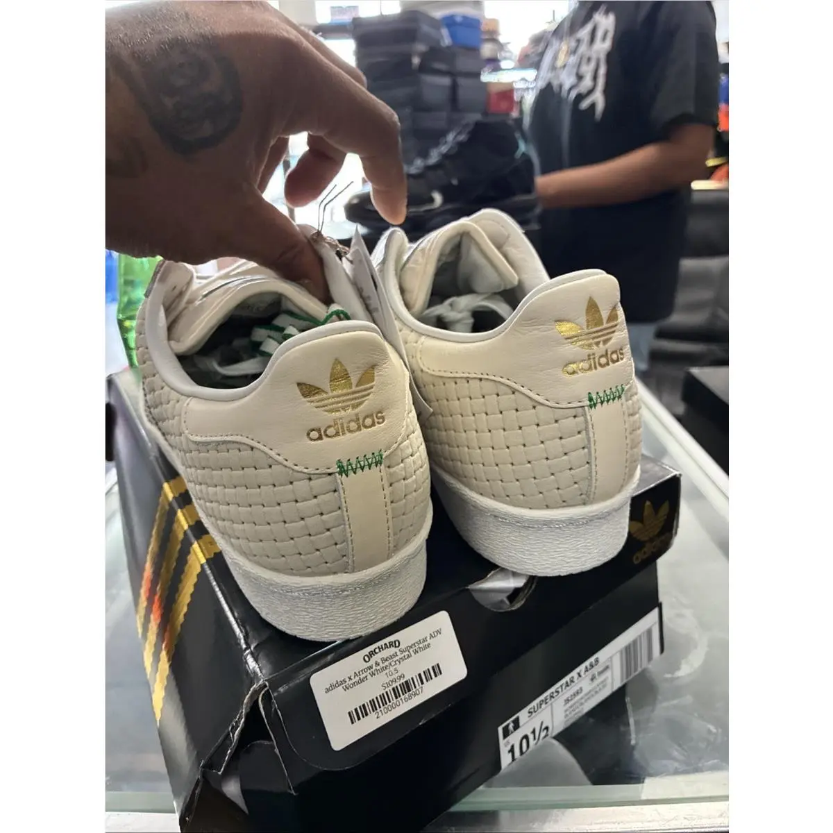Adidas shoes - adidas Superstar - Superstar - JS2593 - Wonder White / Wonder White / Crystal White 17