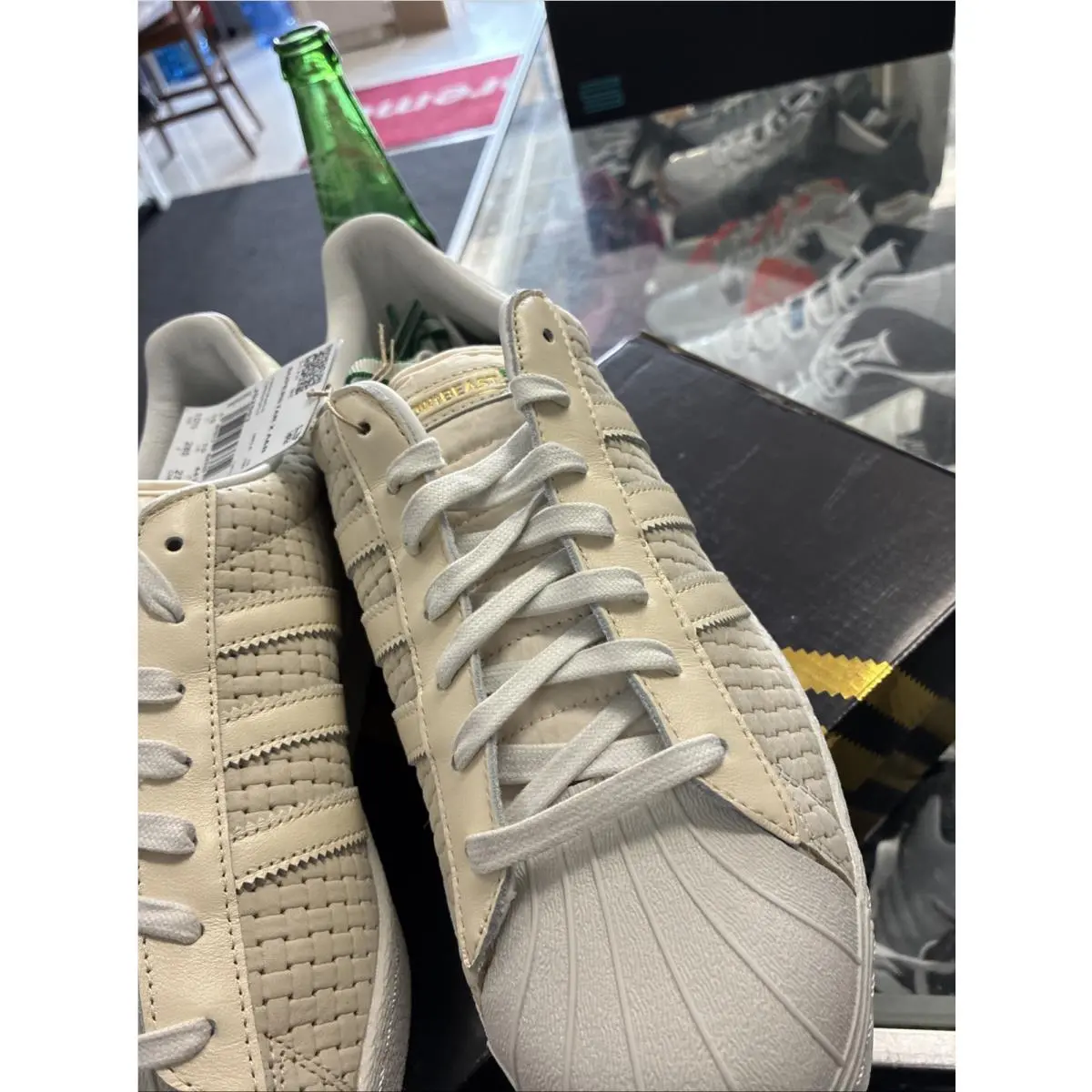 Adidas shoes - adidas Superstar - Superstar - JS2593 - Wonder White / Wonder White / Crystal White 3