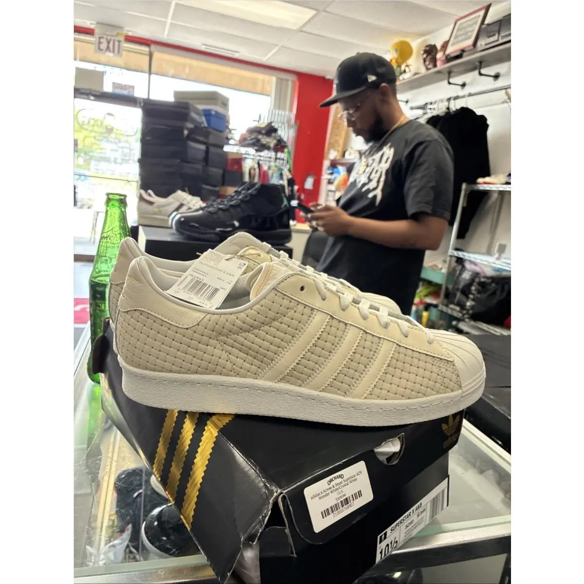Adidas shoes - adidas Superstar - Superstar - JS2593 - Wonder White / Wonder White / Crystal White 5