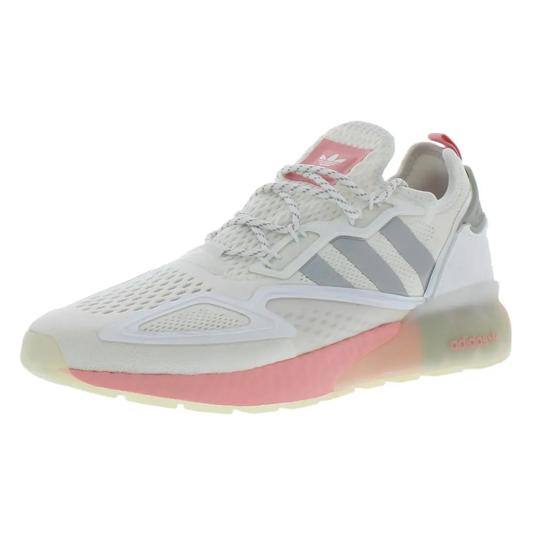 Adidas shoes - White/Pink/Silver, Main: White (UPC: 194815400350) 0