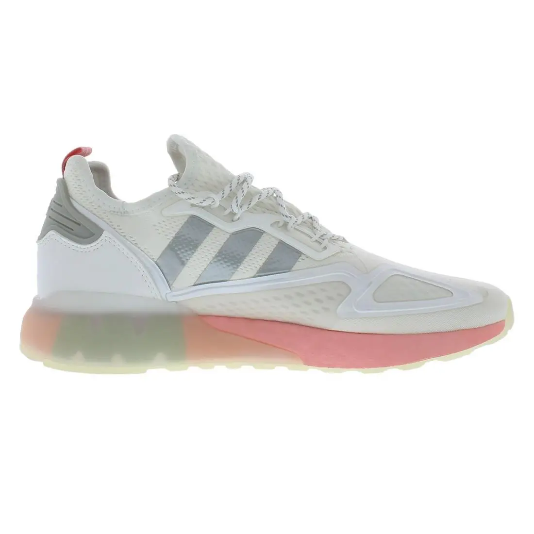 Adidas shoes - White/Pink/Silver, Main: White (UPC: 194815400350) 1