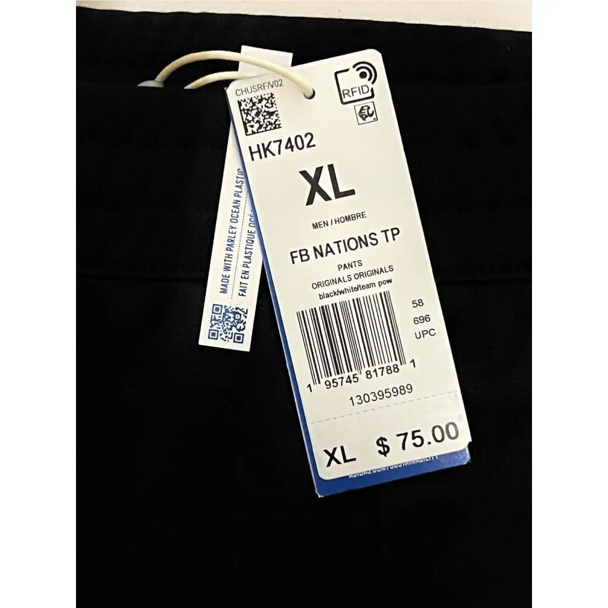 Adidas clothing - Adidas HK7402 - Black 6