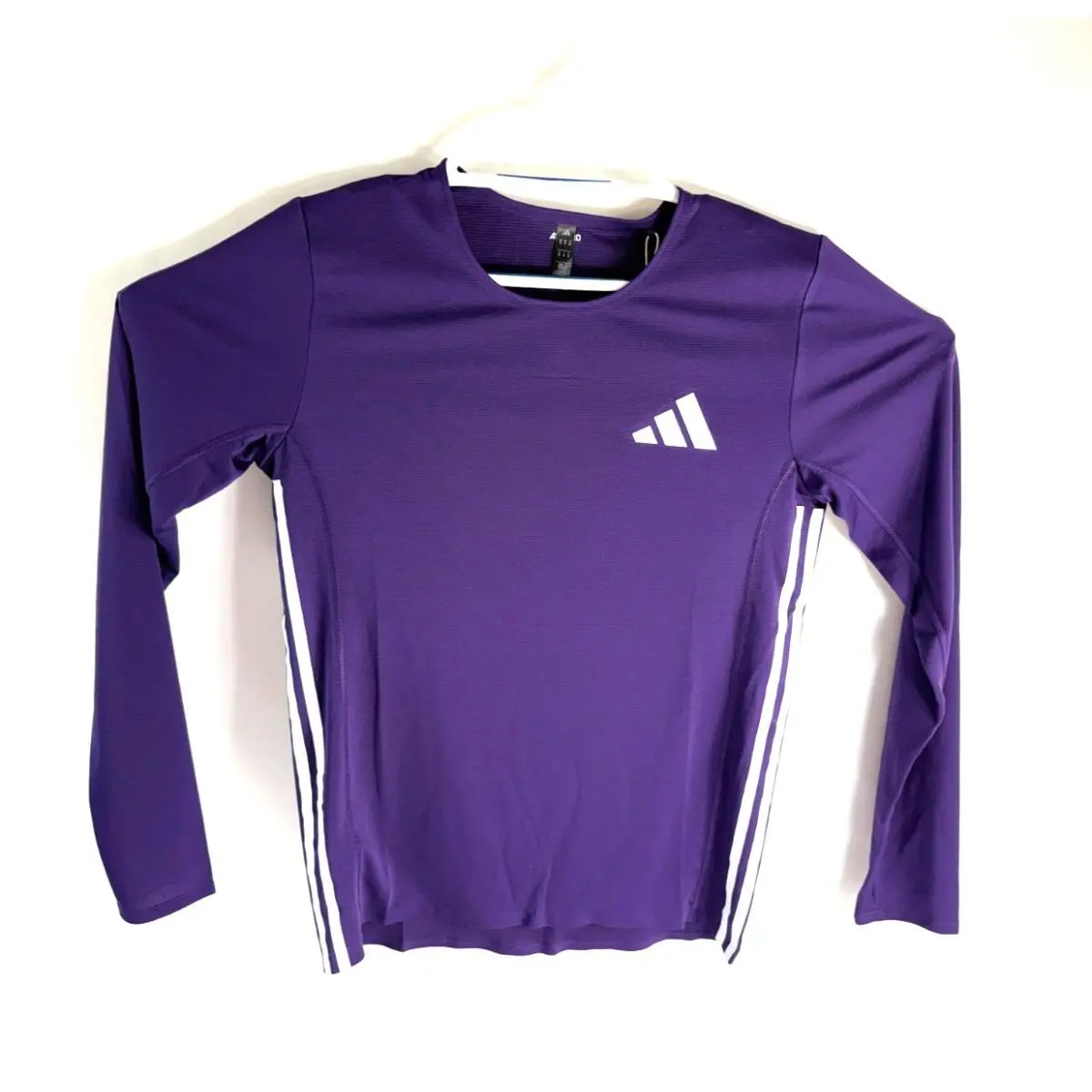 Adidas Pro Elite Team Long Sleeve Running Shirt Aurora Plum Men`s Size M JP3794