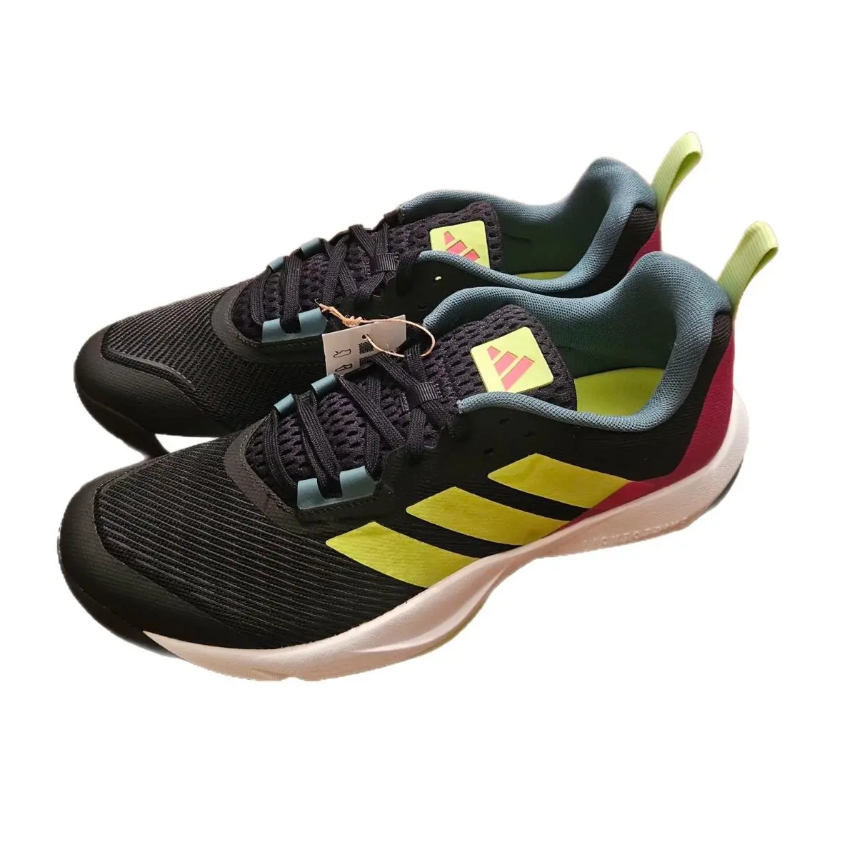 Adidas shoes - Rapidmove Trainer 2 - Rapidmove Trainer - JS3174 - Black / Neon Yellow / Pink / Blue 0