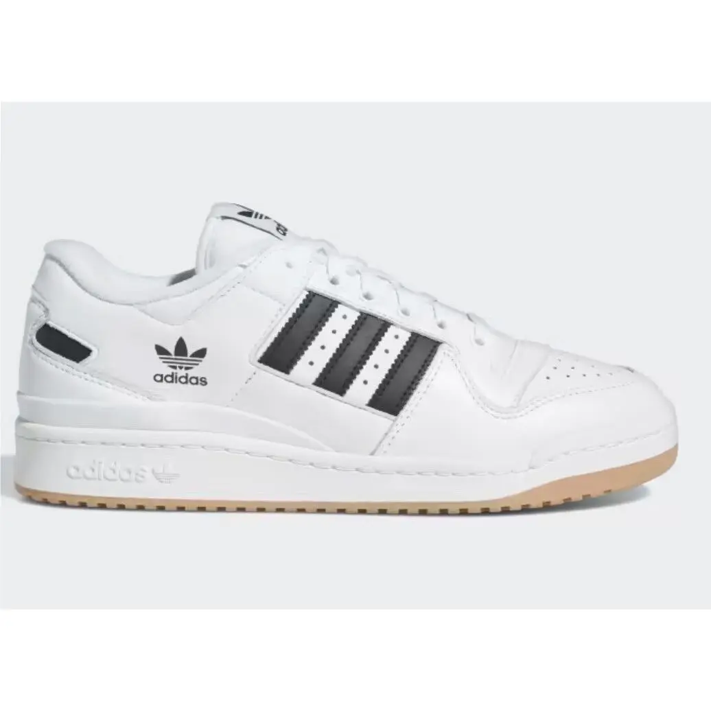 Men`s Adidas Forum 84 Low CL Shoes Cloud White / Core Black / Gum IG3769
