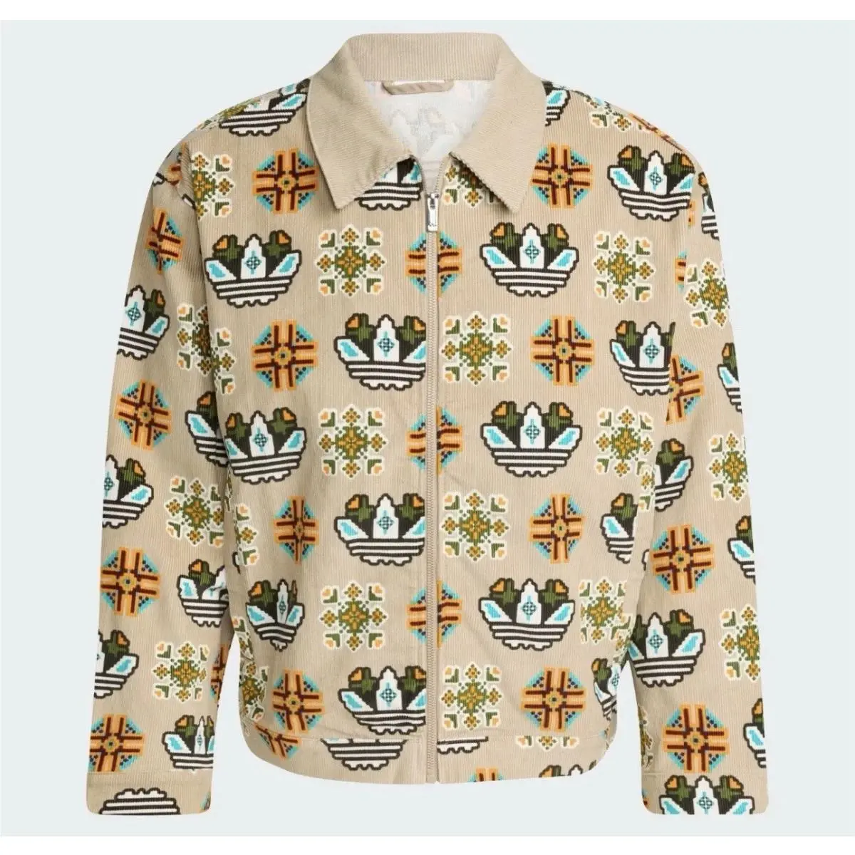 Originals Monogram Allover Print Loose Coach Jacket JY2996 Men’s Size 2XL by Adidas
