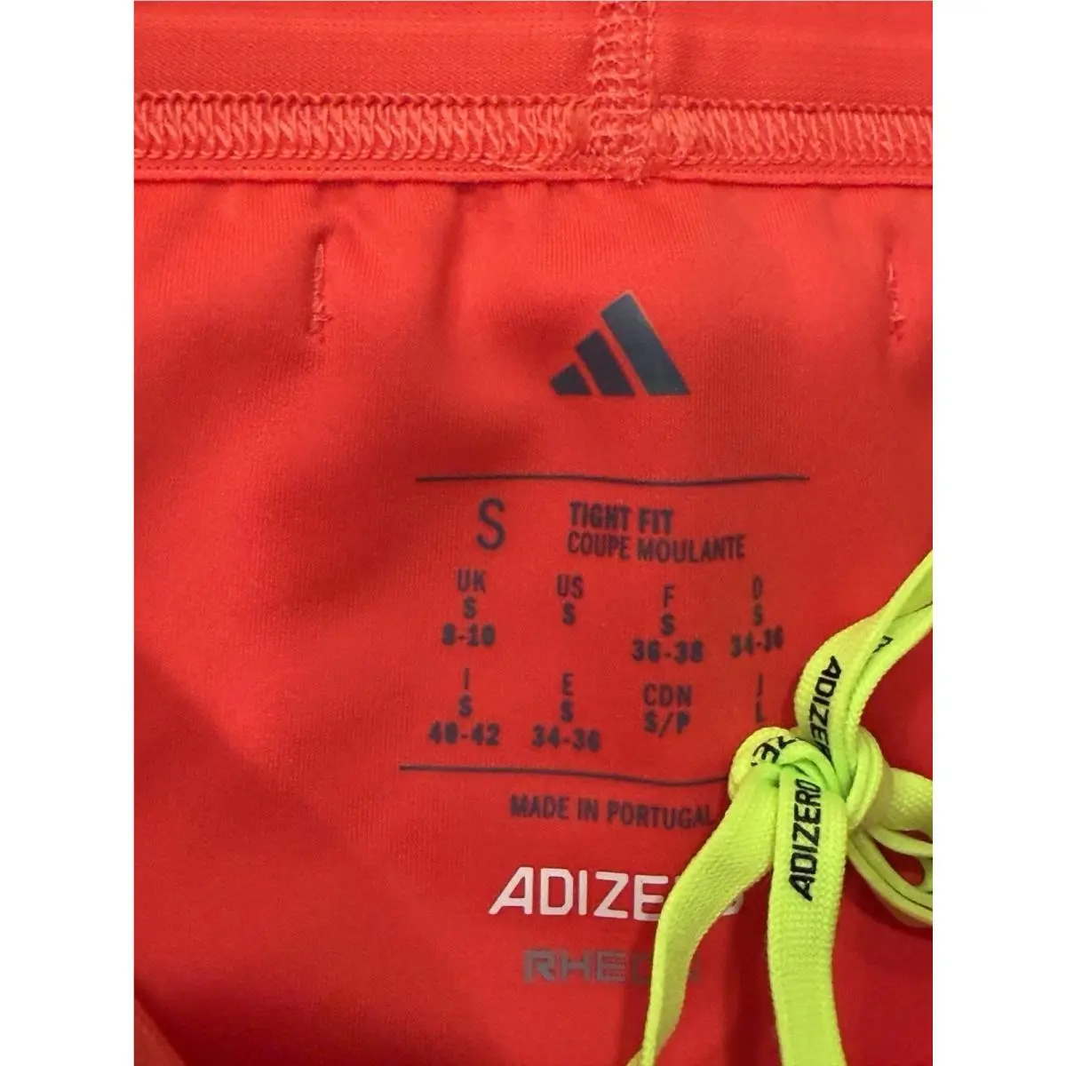 Adidas clothing - Adizero - Adizero - IX8977 - Red (UPC: 0196476848618) 9