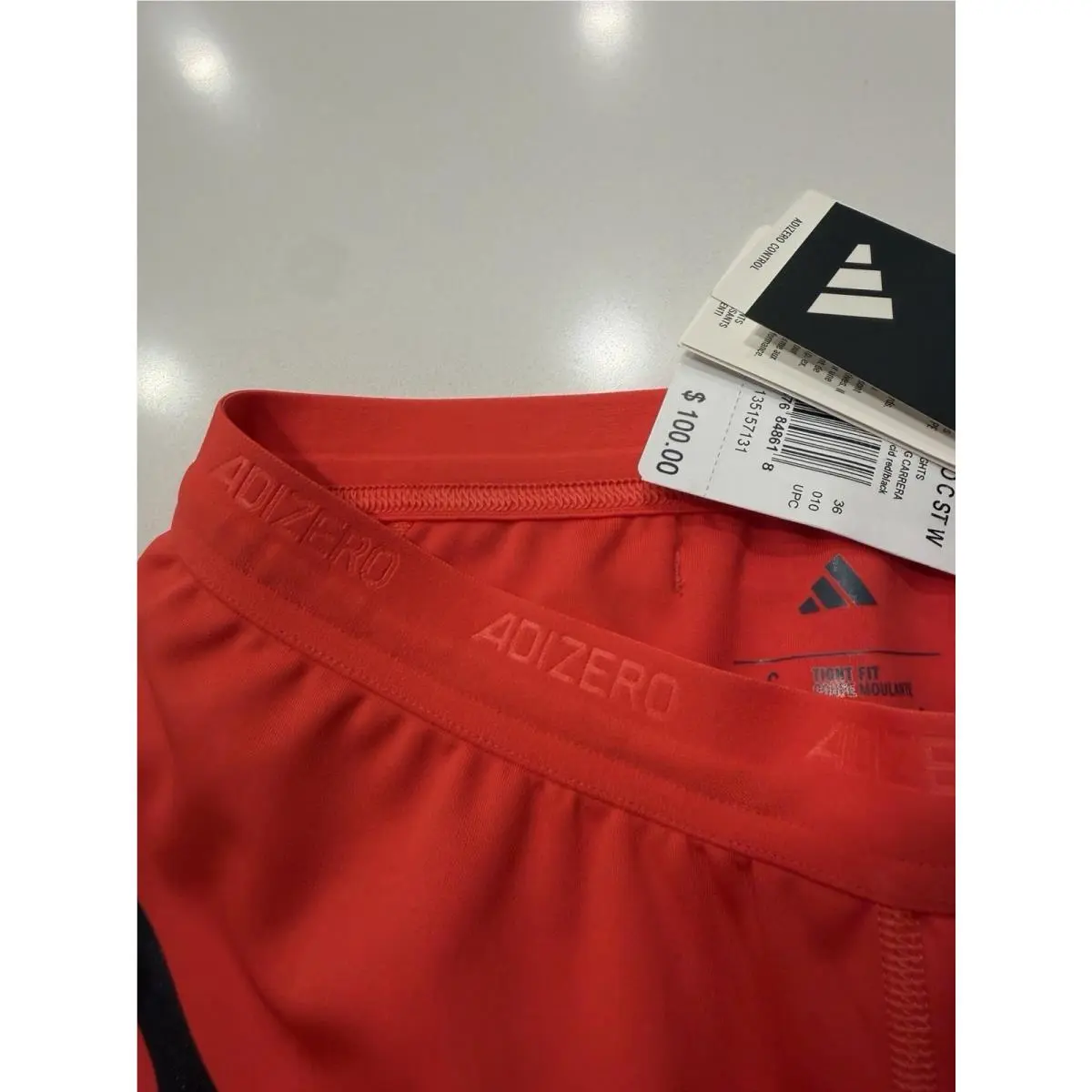 Adidas clothing - Adizero - Adizero - IX8977 - Red (UPC: 0196476848618) 11