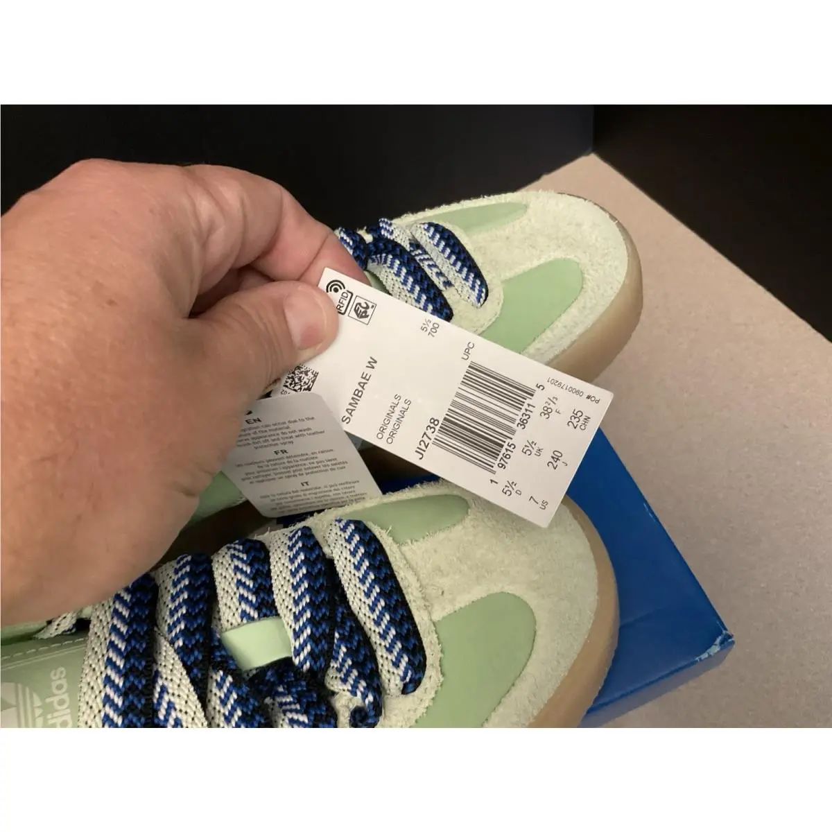 Adidas shoes - adidas Sambae - Sambae - Green 1