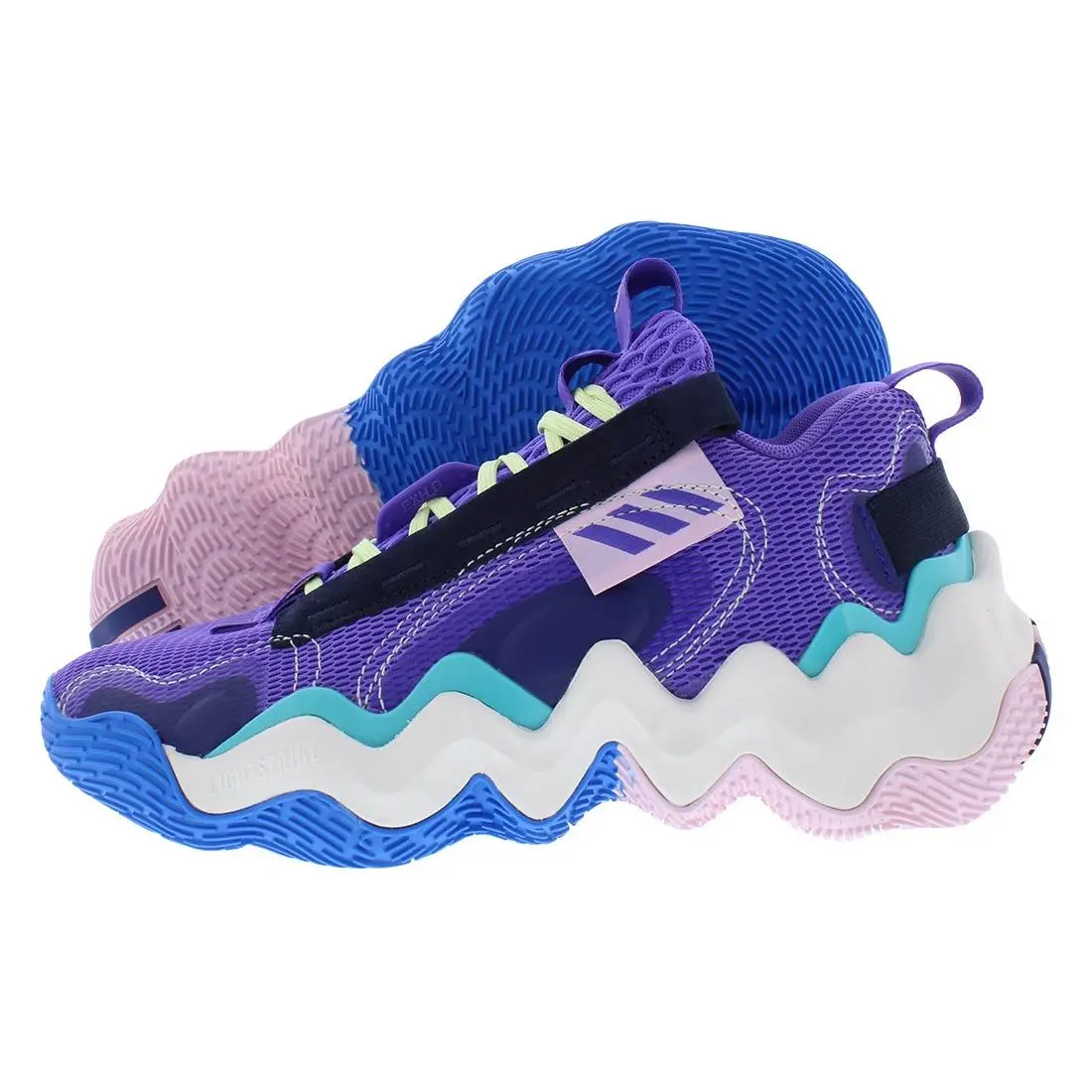 Exhibit B Womens Shoes Size 6 Color: Purple/navy by Adidas
