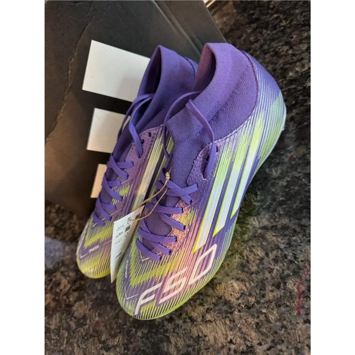 Adidas shoes - adidas F50 League Mid Firm GroundMulti Ground Cleats - JI0886 - Purple 0