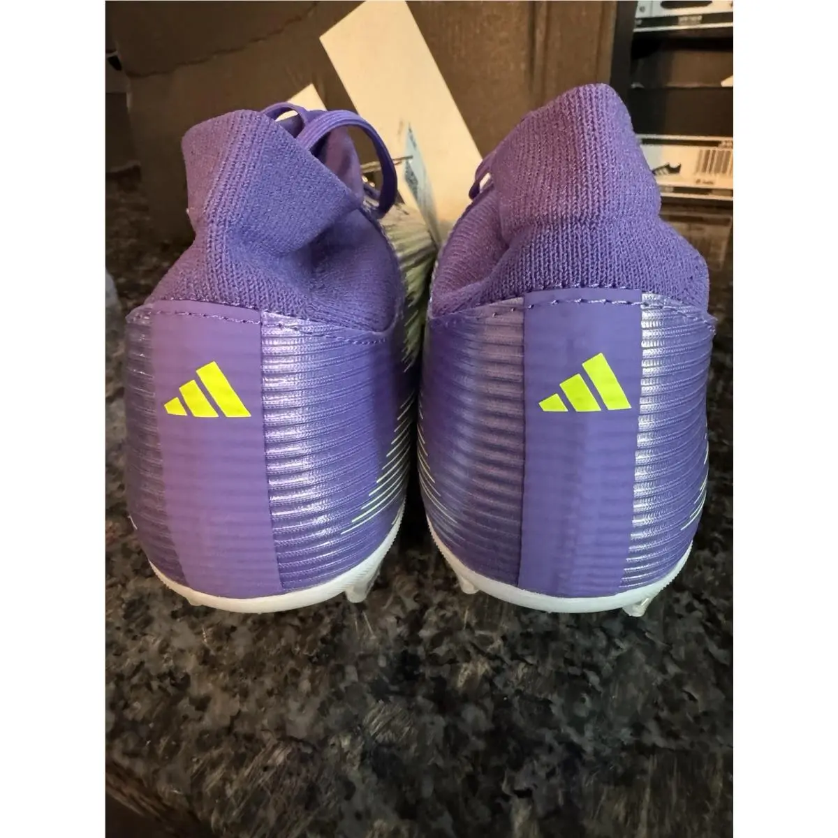 Adidas shoes - adidas F50 League Mid Firm GroundMulti Ground Cleats - JI0886 - Purple 1