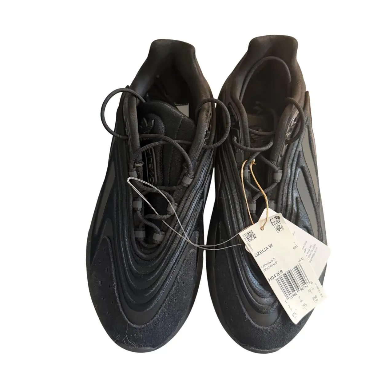 Adidas Ozelia W Streetwear Triple Black Women Sneaker Adiprene Running Shoe 8.5