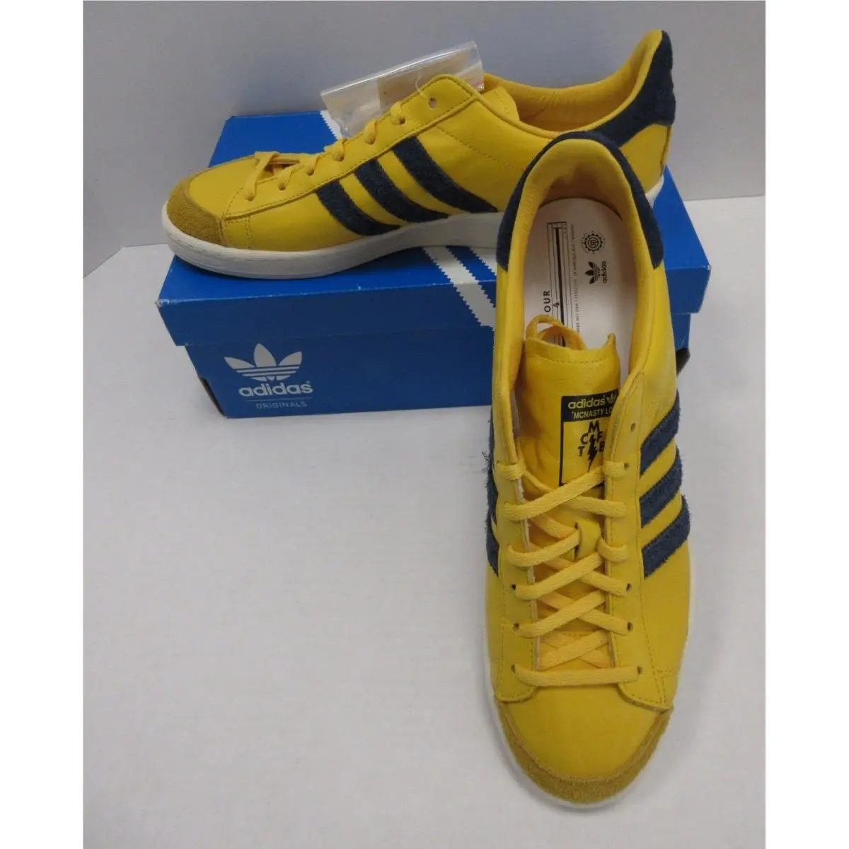 Sneakers Men 11 Yellow Kazuki Kuraishi Mcnasty Lo Hook Shot 84-Lab by Adidas