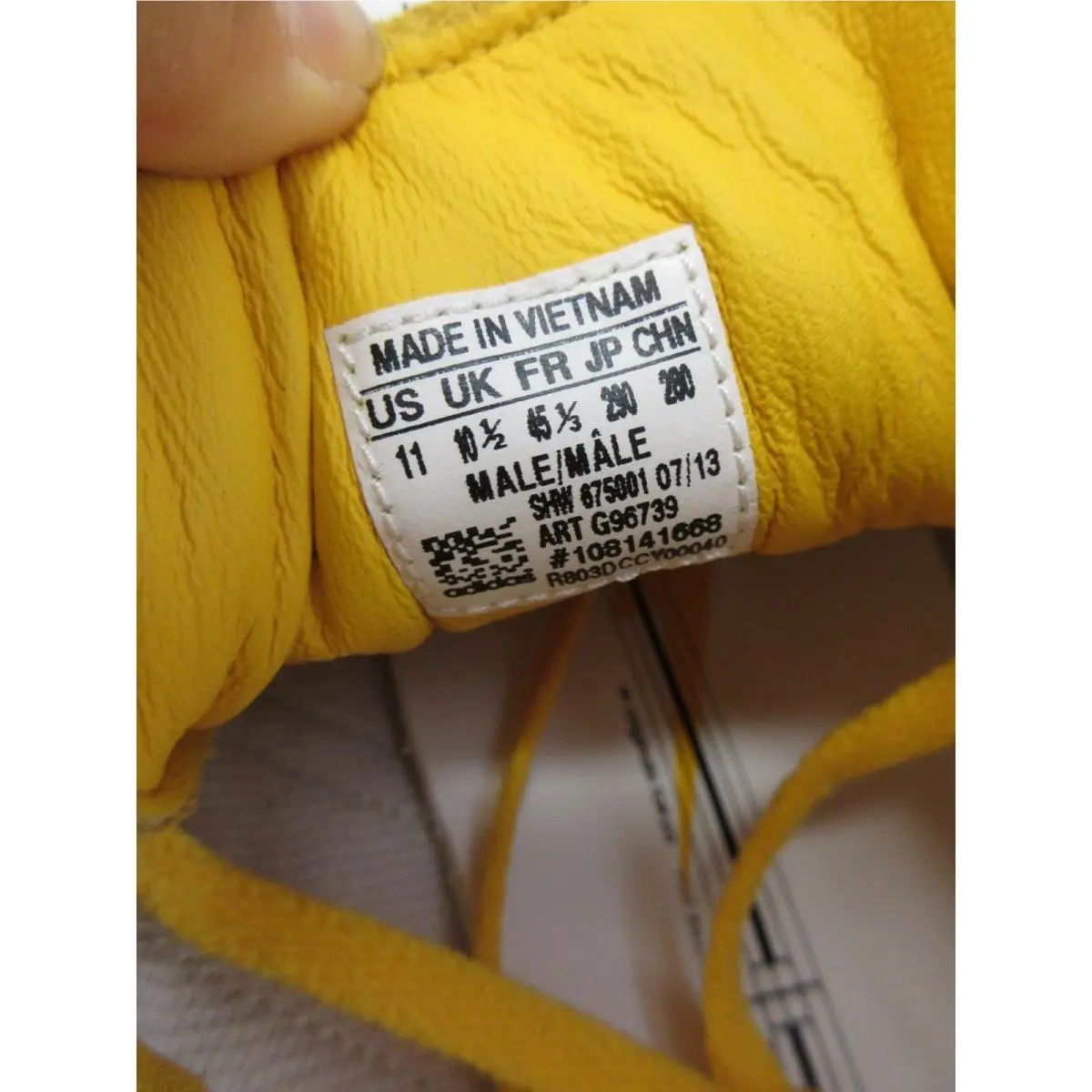 Adidas shoes - Yellow 10