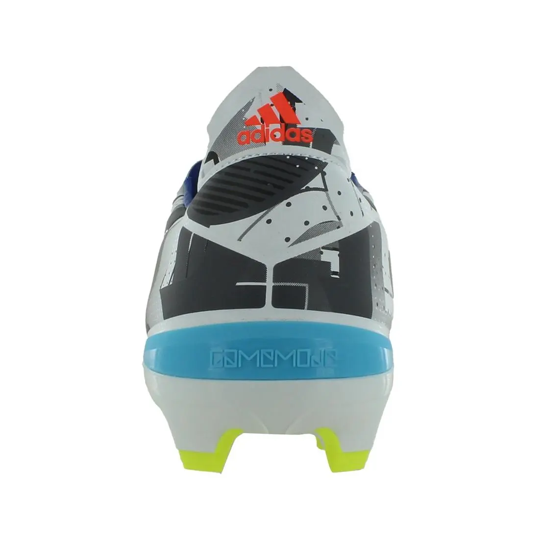 Adidas shoes - Cloud White/Solar Red/Bright Cyan, Main: Multi-Colored (UPC: 195743524927) 2