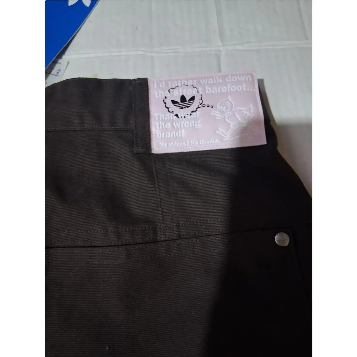 Adidas clothing - adidas Originals Canvas Cargo Work Pants - KG6442 - Aurora Coffee 8