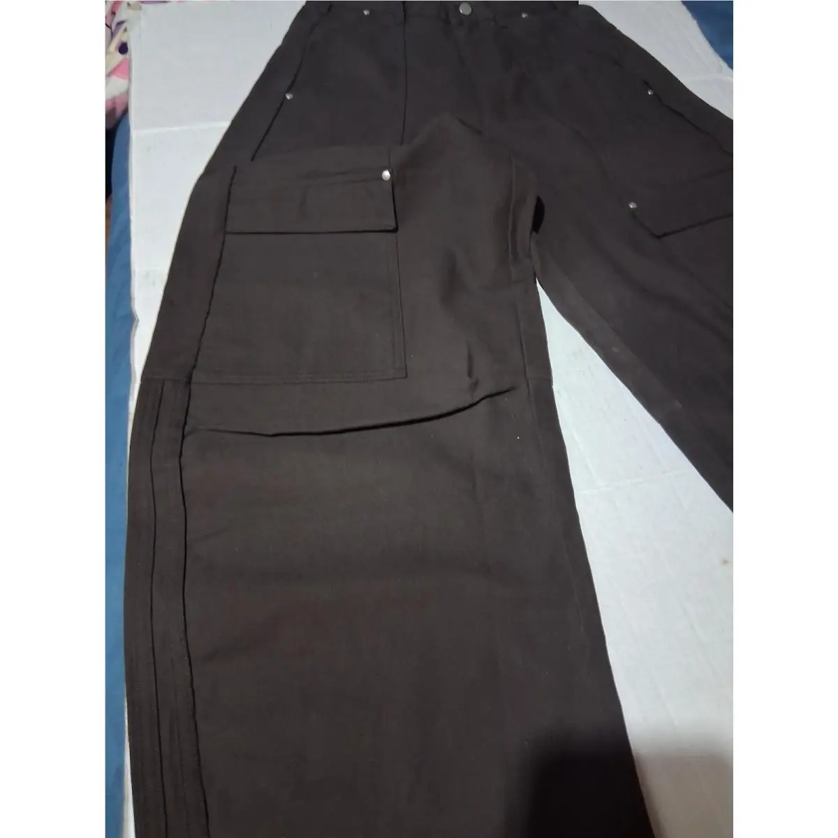 Adidas clothing - adidas Originals Canvas Cargo Work Pants - KG6442 - Aurora Coffee 3