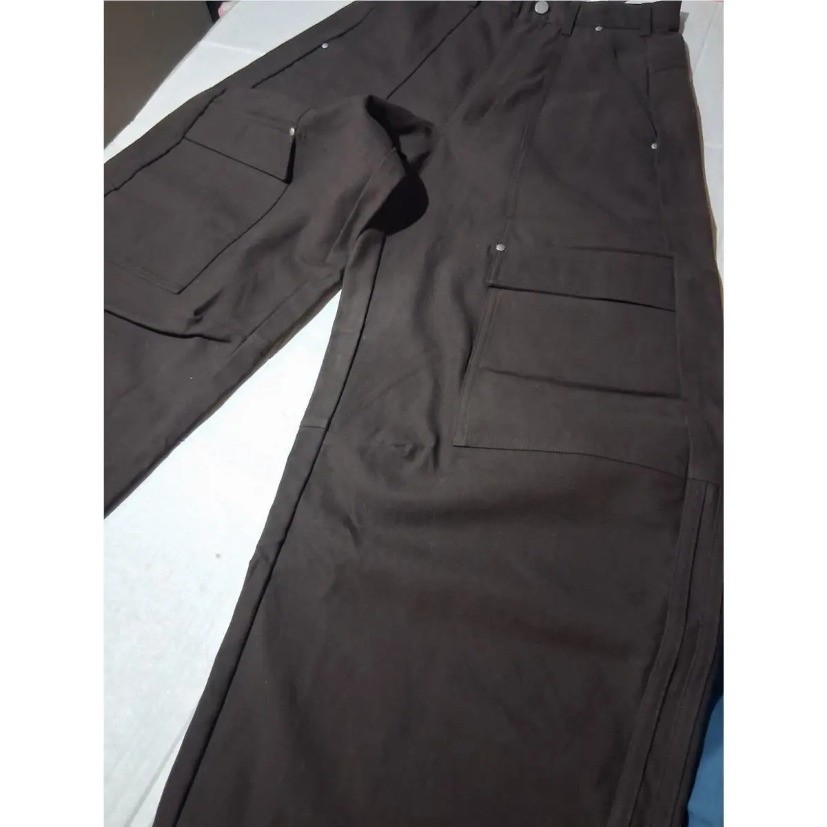 Adidas clothing - adidas Originals Canvas Cargo Work Pants - KG6442 - Aurora Coffee 4