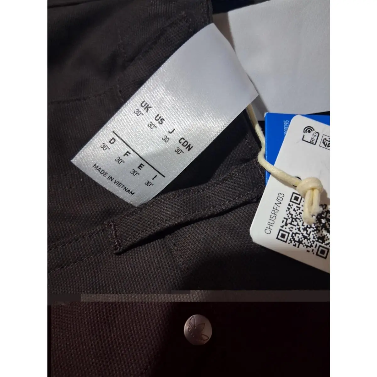 Adidas clothing - adidas Originals Canvas Cargo Work Pants - KG6442 - Aurora Coffee 6