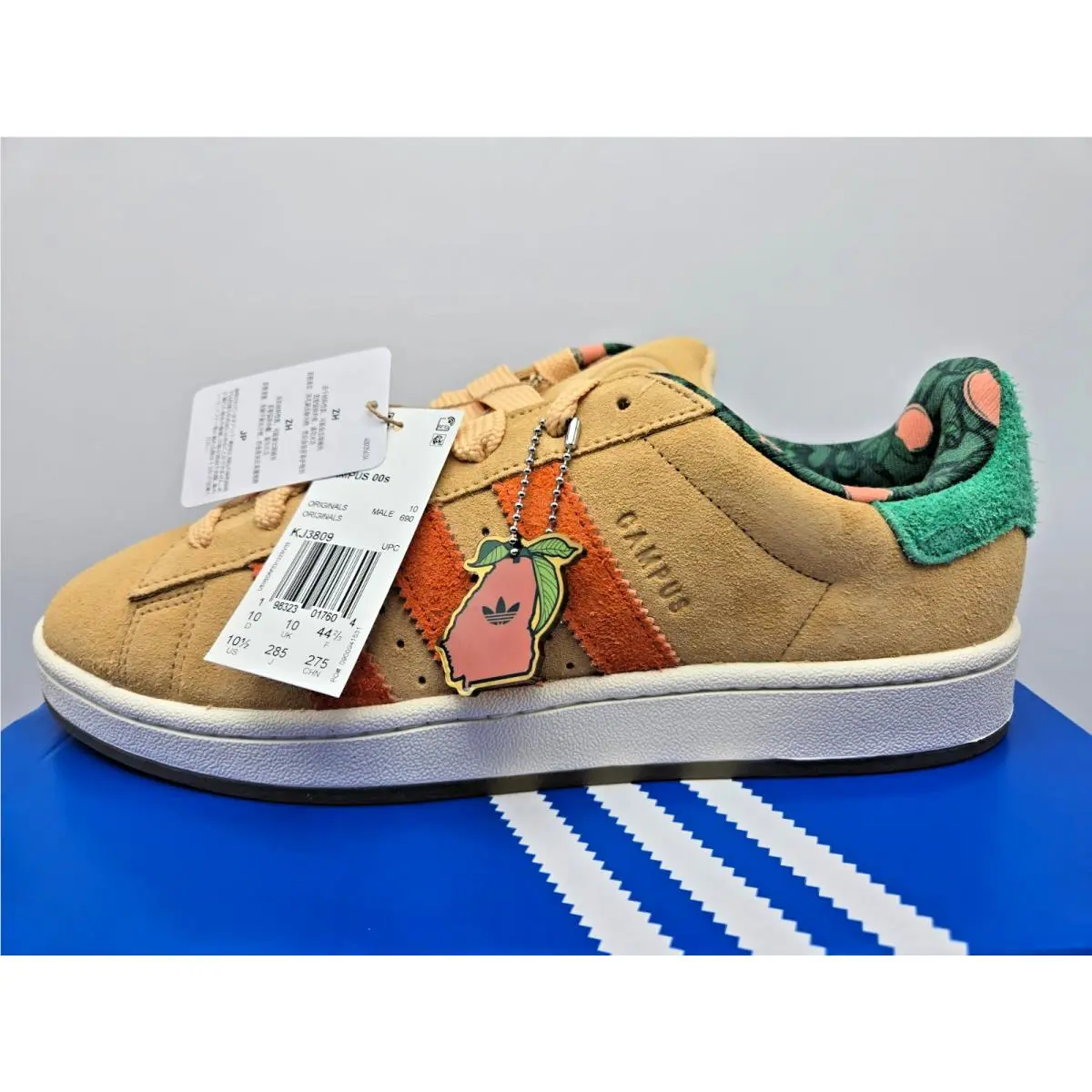 Campus 00s “georgia Peach” – – US 10.5 – Rare Colorway by Adidas