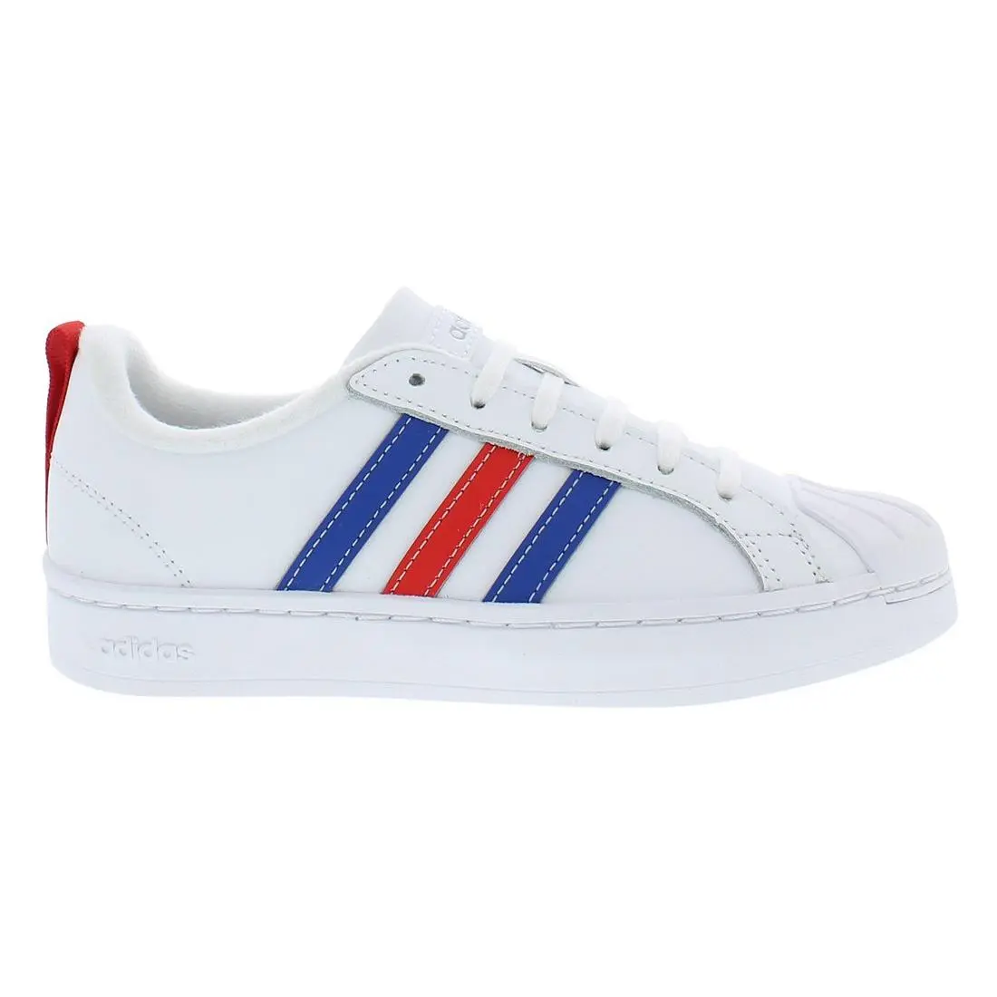 Adidas Streetcheck Boys Shoes Size 3 Color: White/blue/red