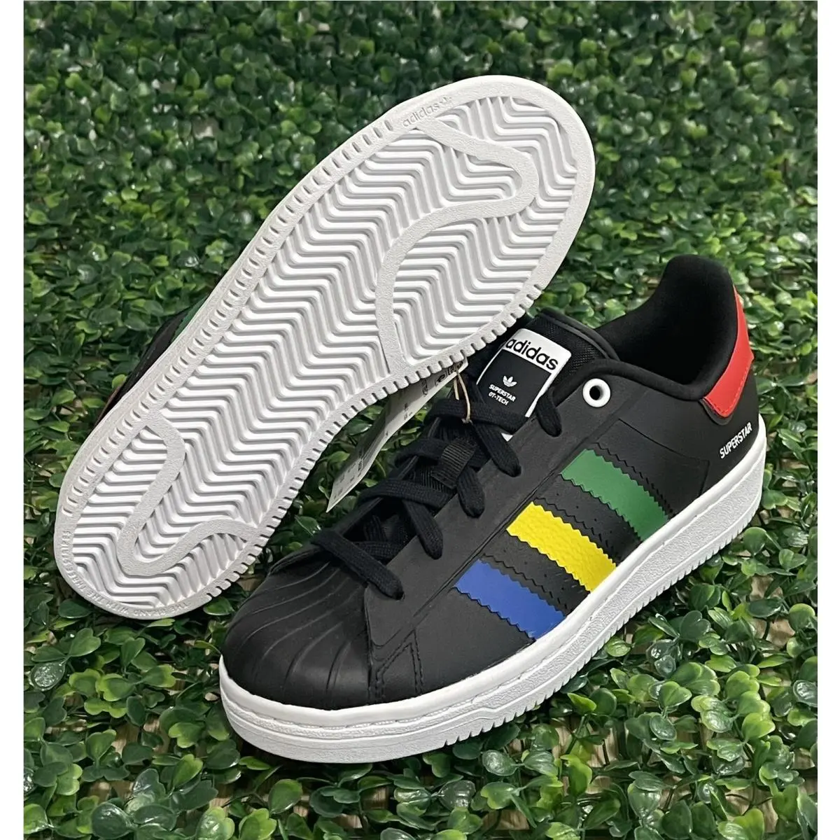 Adidas shoes - Adidas Superstar OT Tech - Superstar Tech - GV7572 - Black 2