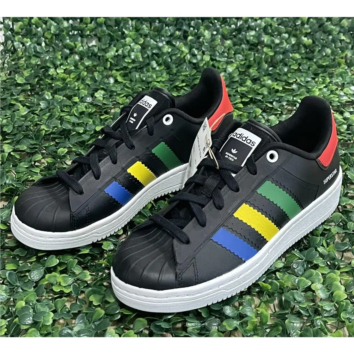 Adidas shoes - Adidas Superstar OT Tech - Superstar Tech - GV7572 - Black 4