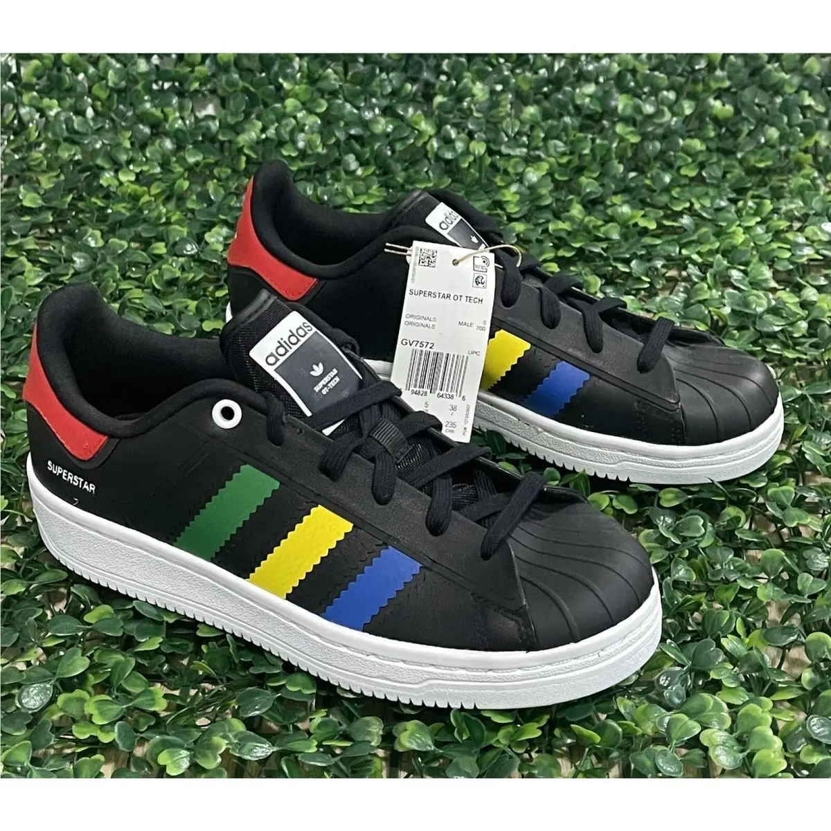 Adidas shoes - Adidas Superstar OT Tech - Superstar Tech - GV7572 - Black 5