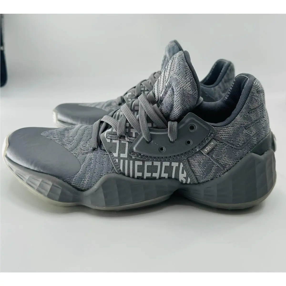 Adidas shoes - adidas Harden Vol. 4 - Harden - EH2412 - Gray (UPC: 0193104651343) 2