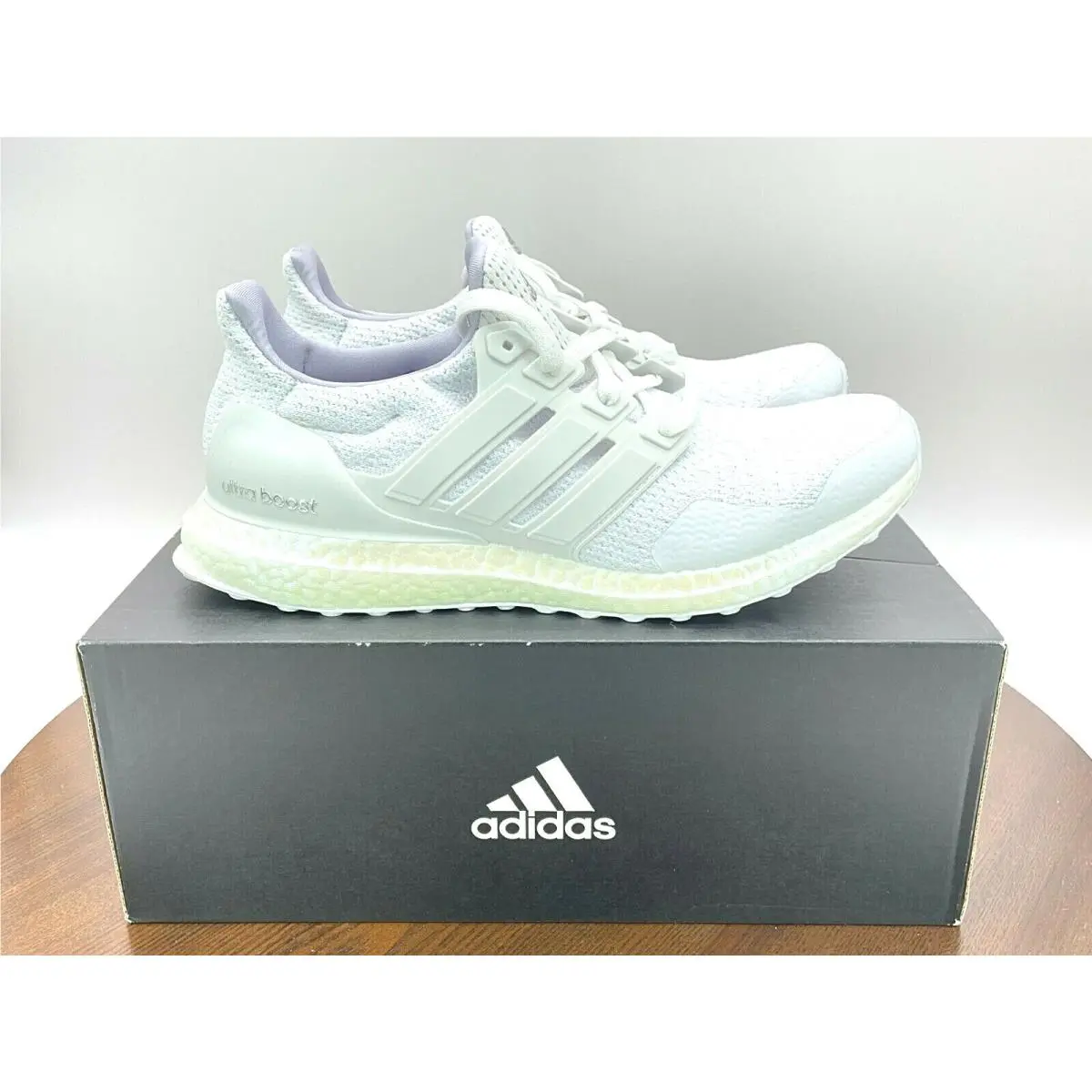 Size 10 -  Ultraboost Women`s Running Shoes Triple White - FY2898 by Adidas