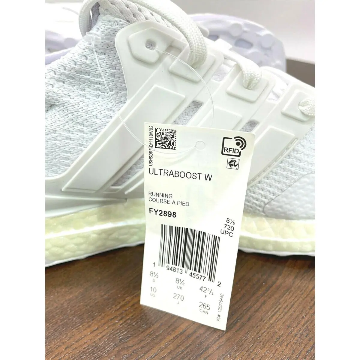 Adidas shoes - adidas Ultraboost - Ultraboost - FY2898 - White/White/White, Manufacturer: Cloud White/Crystal White/Supplier Colour 9