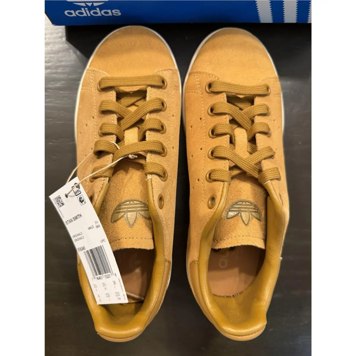Adidas Originals Stan Smith Suede Mesa Bronze Strata IF8048 Men 4 Women 5