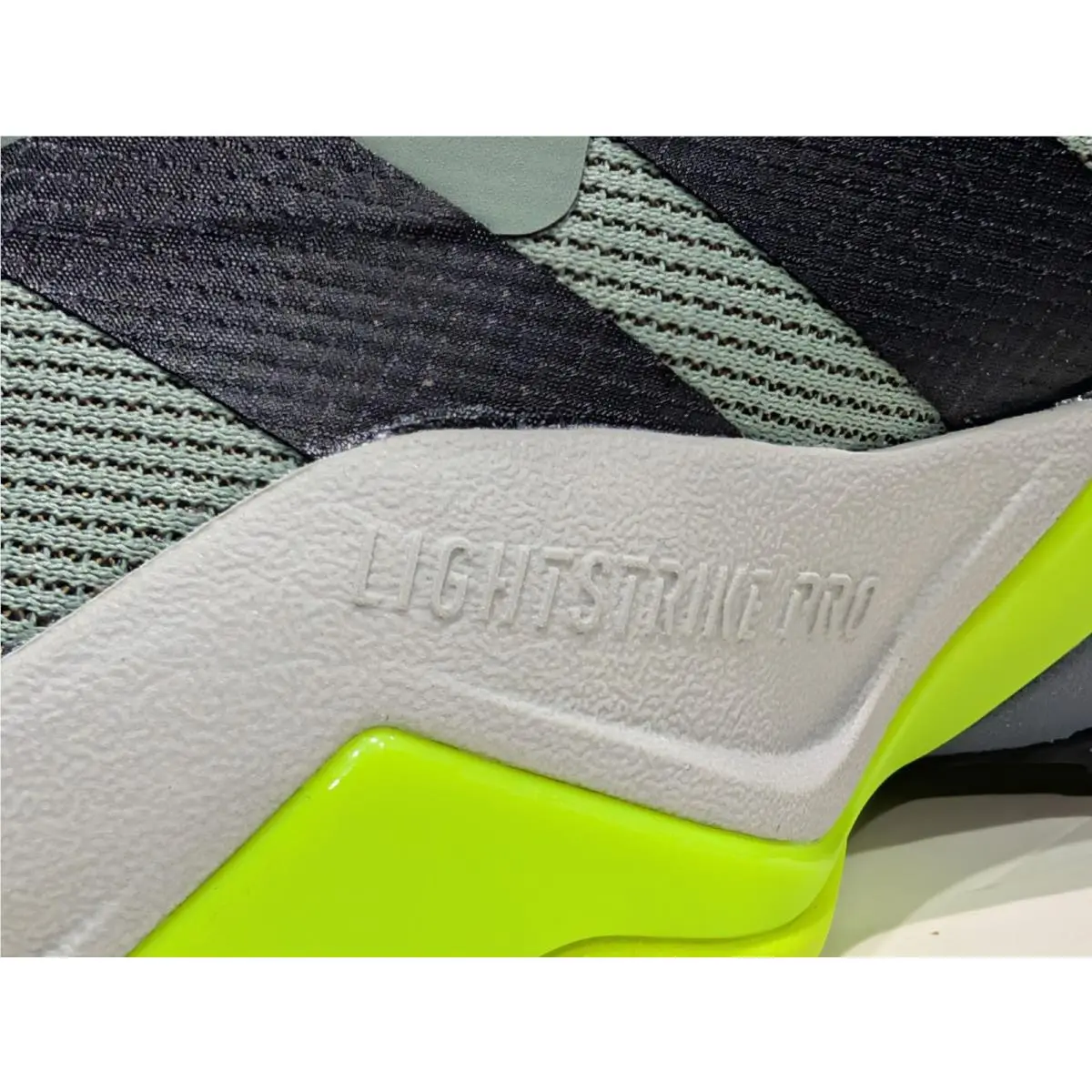 Adidas shoes - adidas Rapidmove ADV 2 HIIT Training Shoes - JH6167 - Silver Green / Black / Lemon (UPC: 197615966651) 6