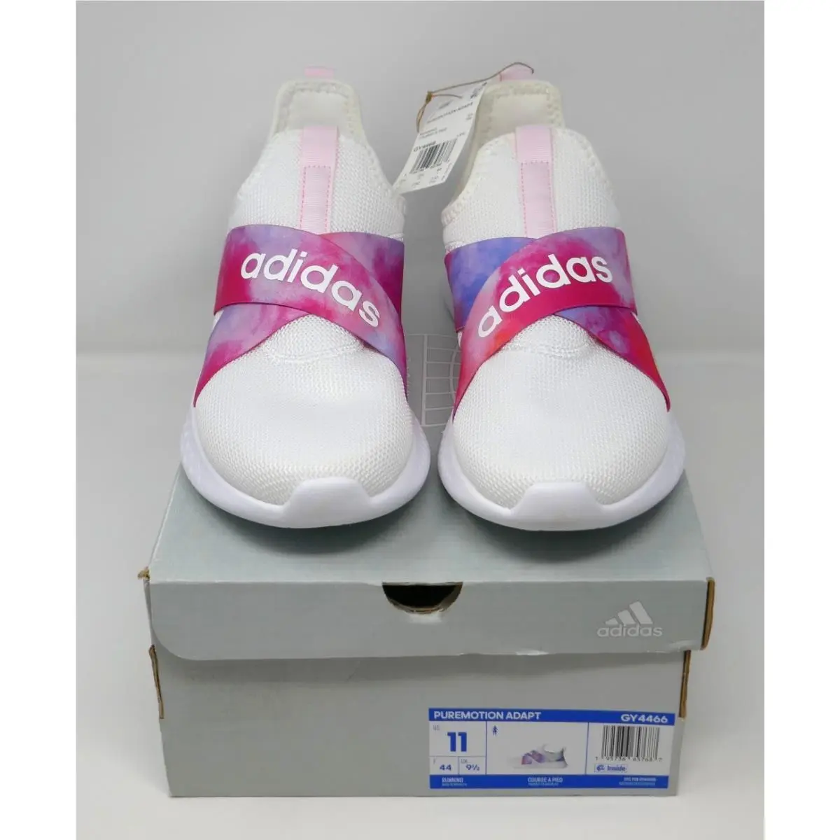 Puremotion Adapt White Acid Red Running Shoes GY4466 Size 11 by Adidas