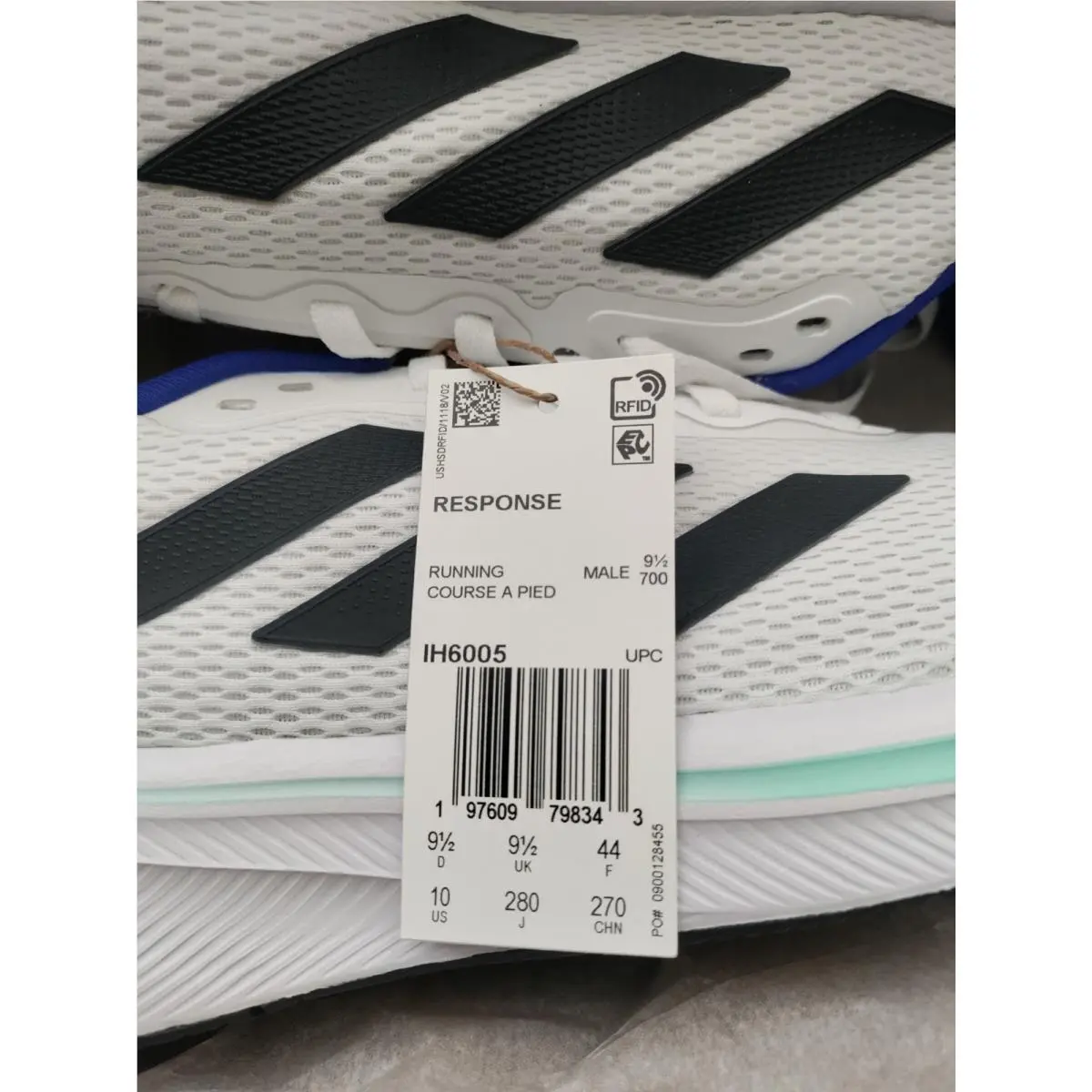 Adidas shoes - adidas Response - Response - White/Aurora Ink/Flash Aqu 3
