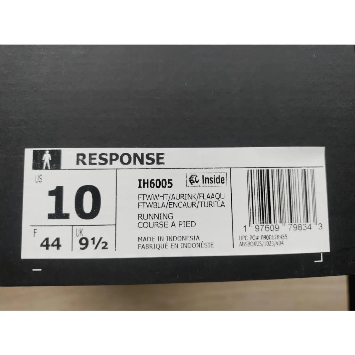 Adidas shoes - adidas Response - Response - White/Aurora Ink/Flash Aqu 5