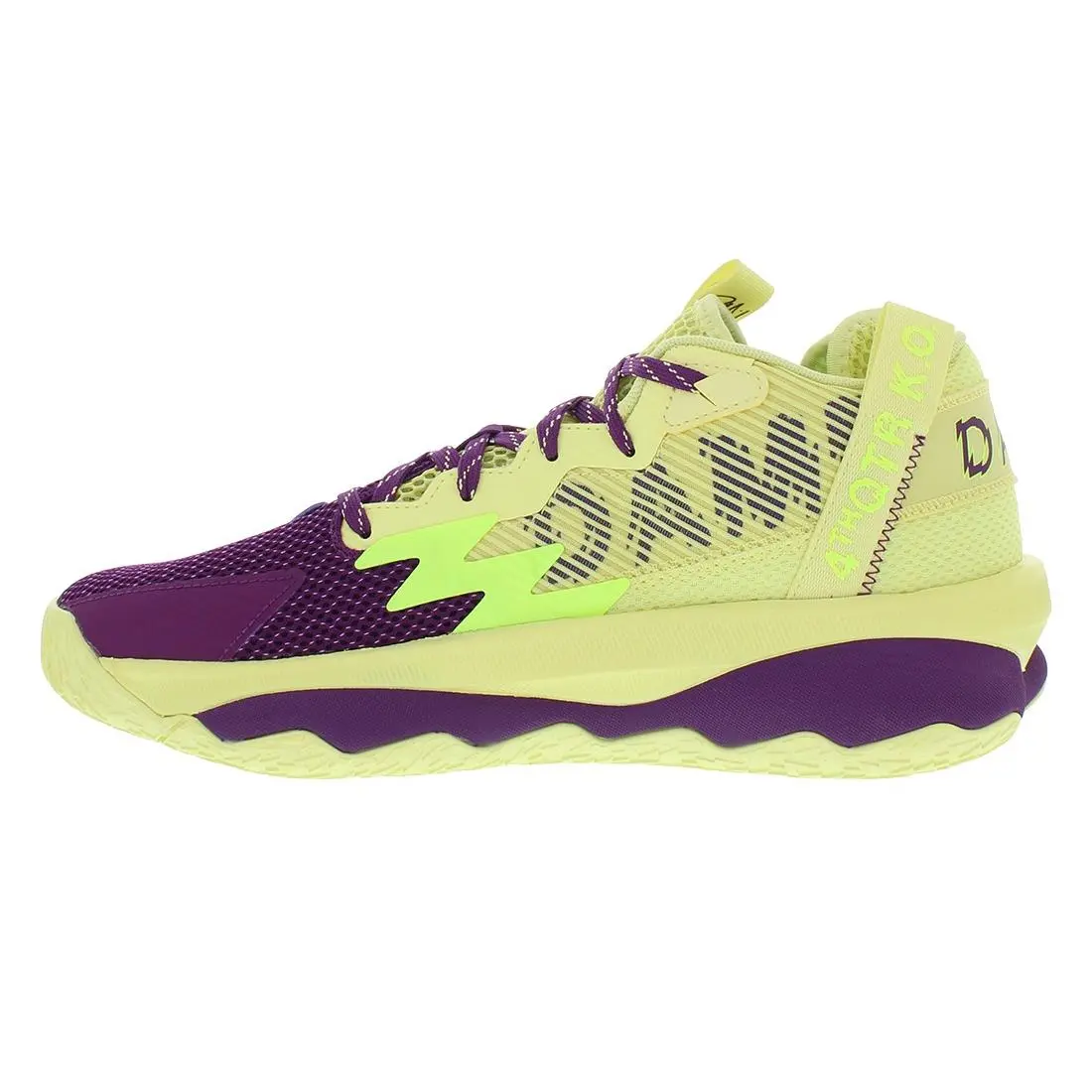 Adidas shoes - Purple/Yellow, Main: Purple (UPC: 195733703189) 2