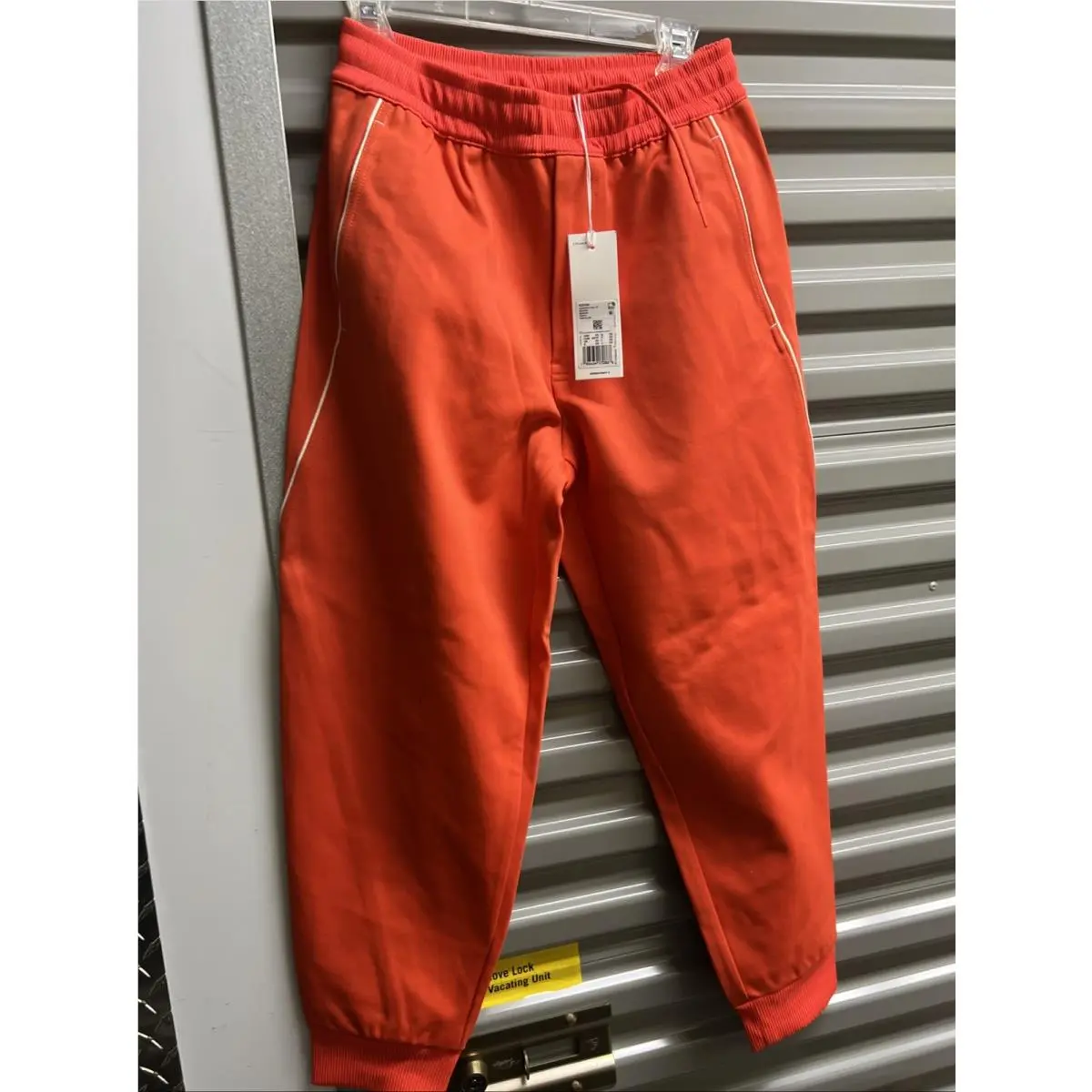 Y-3  x Yohji Yamamoto Orange Superstar Track Pants Men`s XS HZ0160 by Adidas