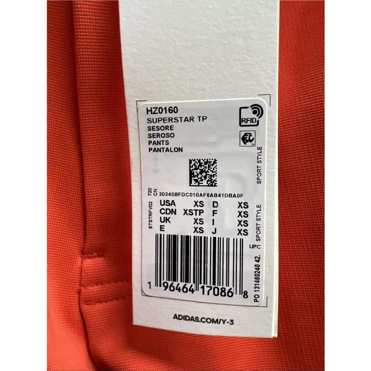 Adidas clothing - Superstar - Superstar - HZ0160 - Orange 4