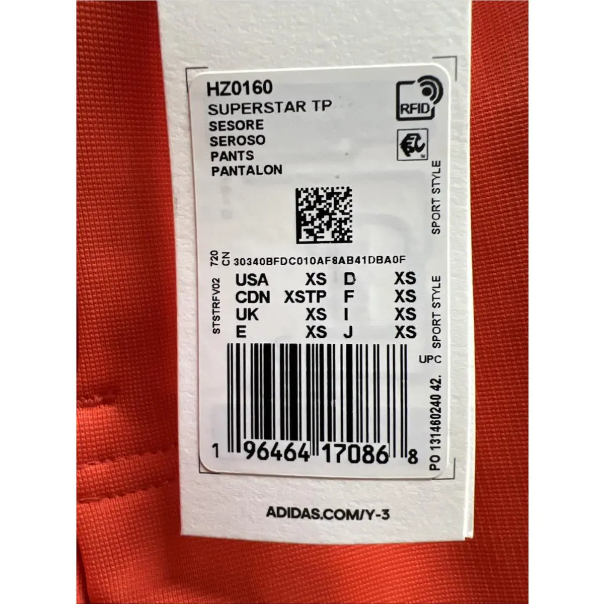 Adidas clothing - Superstar - Superstar - HZ0160 - Orange 5