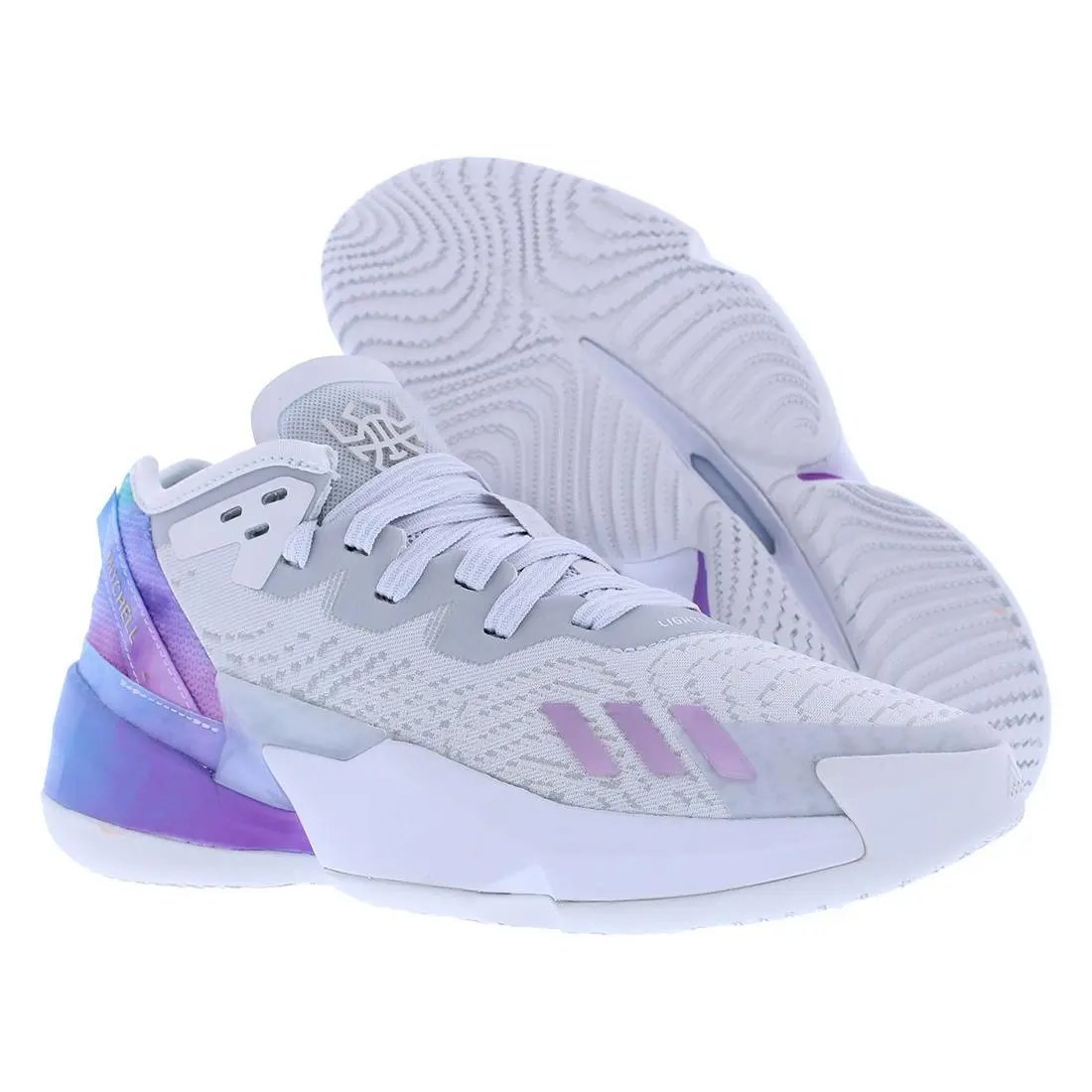 Adidas D.o.n. Issue 4 GS Boys Shoes Size 6 Color: Grey/cloud White