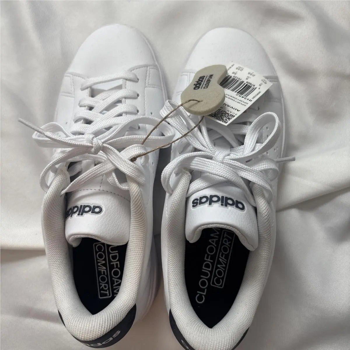 Adidas shoes - adidas Advantage - Advantage - White/White/Shadow Navy, Main: White 1