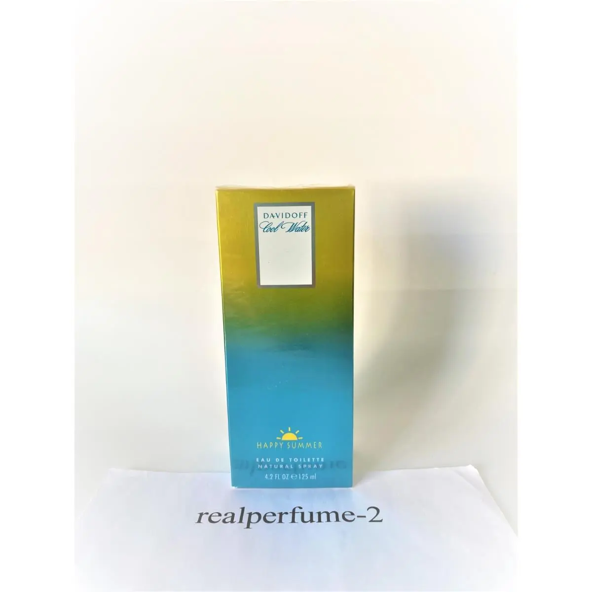 Cool Water Happy Summer Cologne Davidoff Eau-de-toilette Spray 4.2 oz.100% Real