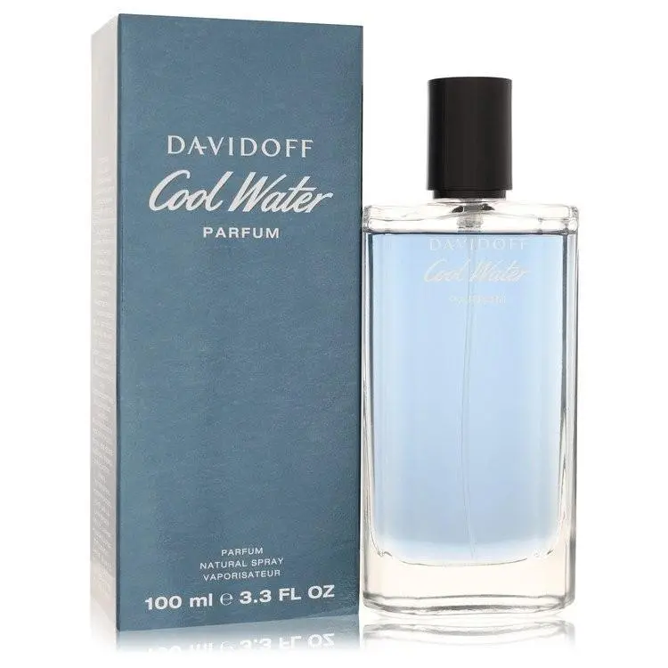 Davidoff Cool Water Parfum Spray 3.3 oz/100ml For Men Fresh Woody Fragrance